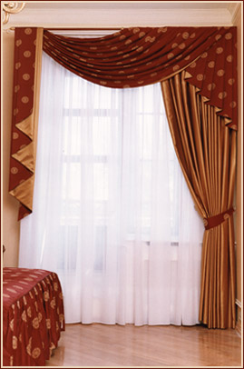 Декоративные шторы своими руками: как сшить и украсить складками
